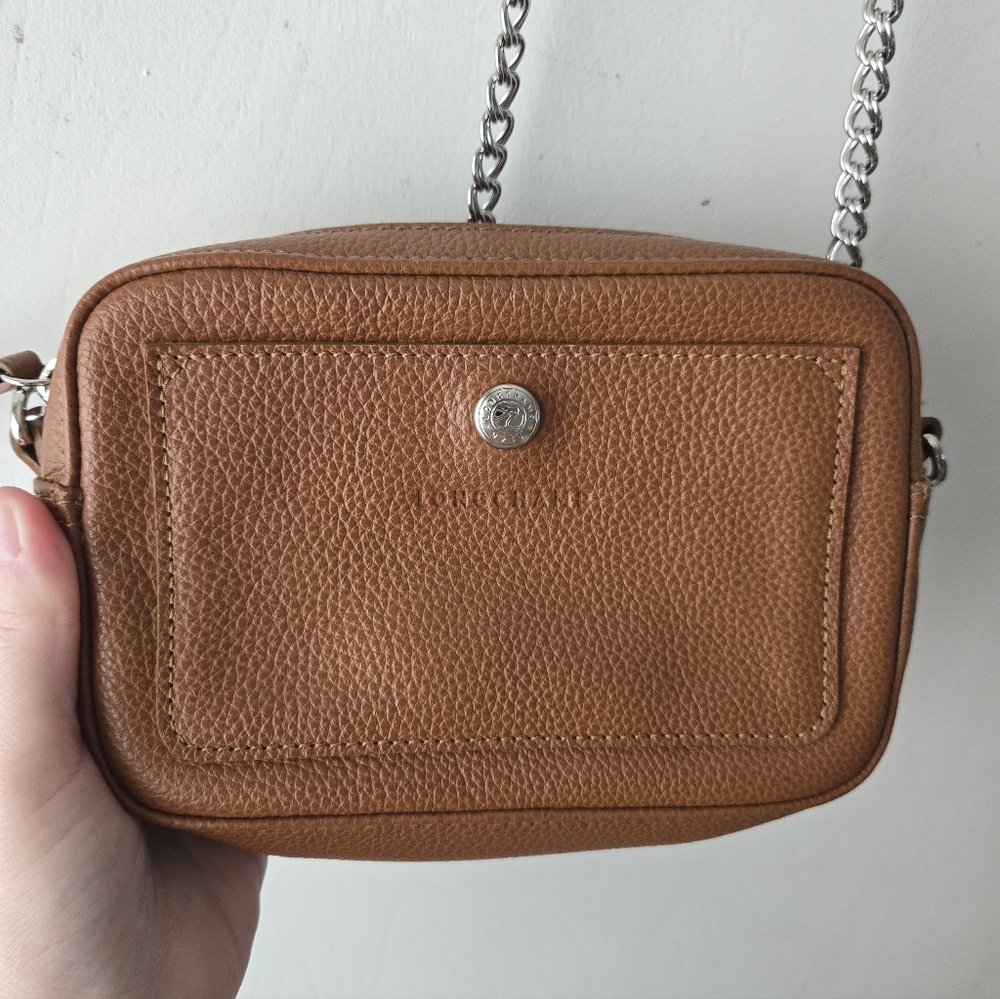 Longchamp Le Foulonne Leather Belt Bag Convertible Small Crossbody - Picture 2 of 14